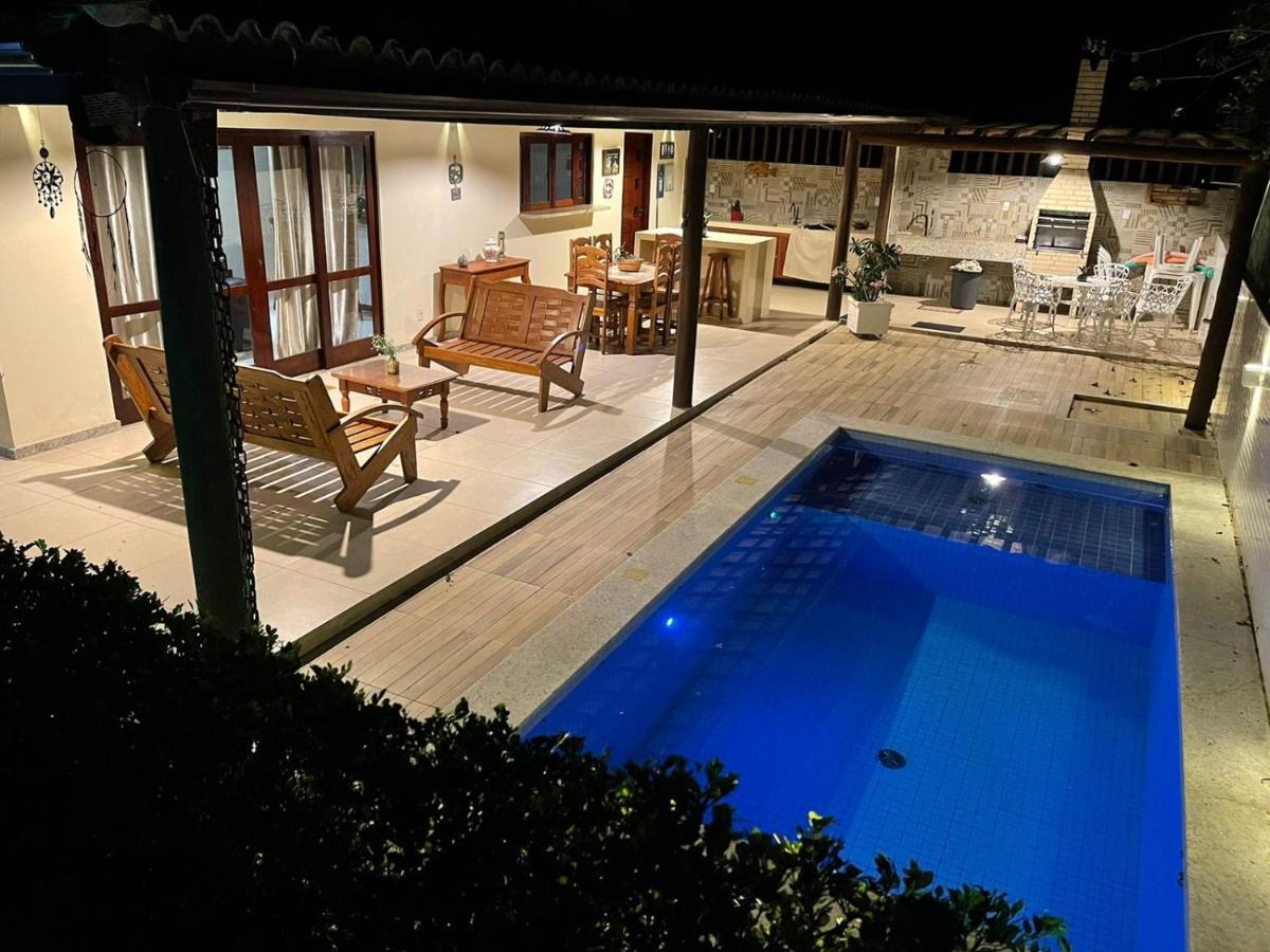 Casa 4/4 Agradavel Com Piscina E Churrasqueira Mata de Sao Joao Bagian luar foto