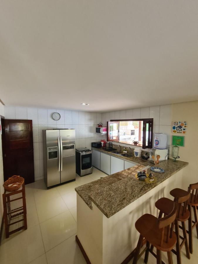 Casa 4/4 Agradavel Com Piscina E Churrasqueira Mata de Sao Joao Bagian luar foto