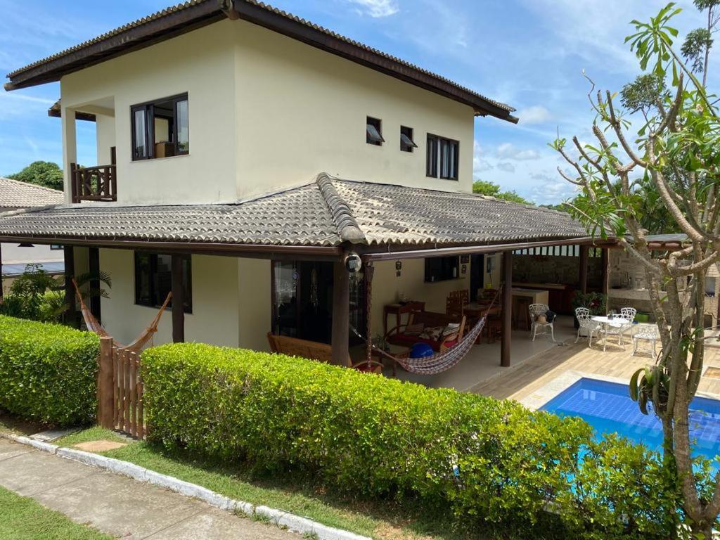 Casa 4/4 Agradavel Com Piscina E Churrasqueira Mata de Sao Joao Bagian luar foto