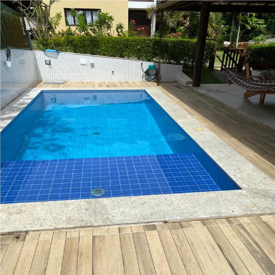 Casa 4/4 Agradavel Com Piscina E Churrasqueira Mata de Sao Joao Bagian luar foto