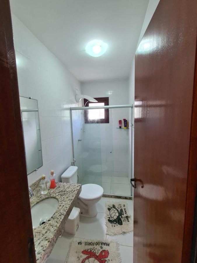 Casa 4/4 Agradavel Com Piscina E Churrasqueira Mata de Sao Joao Bagian luar foto