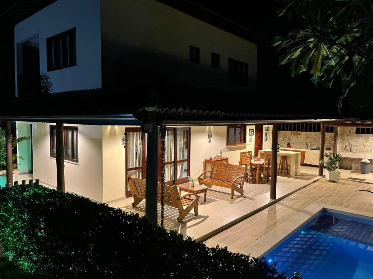 Casa 4/4 Agradavel Com Piscina E Churrasqueira Mata de Sao Joao Bagian luar foto